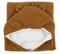 Cape de bain Boubou caramel (75 x 75 cm)