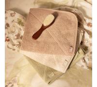 Cape de bain en éponge Soft Matcha (75 x 75 cm)