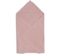 Cape de bain éponge en coton rose 75X75