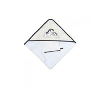 Sauthon – Cape de bain et gant de toilette Pluche et Pompon
