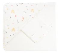 Cape de bain + gant Cache-cache en forêt (70 x 70 cm)