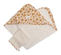 Cape de bain + gant de toilette Petit Chou