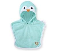 Cape de Bain Pingouin pour poupon 36 cm Aqua G