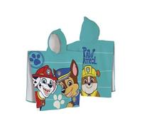 Cape de bain poncho PAW Patrol 60 x 120 cm Coton Bleu