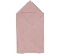 Jollein Serviette à Capuche pour bébé - Éponge - Rose Sauvage - 100% Coton - 100 x 100 cm - Certifié Oeko-Tex - Serviette bébé avec Capuche pour Filles et garçons