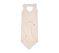 Candide - Drap de bain XXL Parent / Bébé - 100x100 cm - Écru