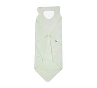 Cape de bain tablier XXL Parent/Bébé en viscose - 100x100 cm - Vert d'eau