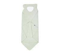 Cape de bain tablier xxl parent/bébé vert 100X100
