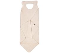 Cape de bain tablier XXL parent et bébé écru