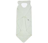 Cape de bain tablier XXL parent et bébé vert d'eau