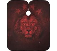 Cape De Barbier Étoile Lion Vintage Capes De Coiffeur Pour 140X168CM