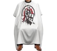 Cape De Barbier Knights And Templar Cape De Coiffure Professionnelle Cape De Coiffeur Ajustable Robe De Coiffure Pour Accessoires De Salon Salon De Coiffure Teinture 140x168cm