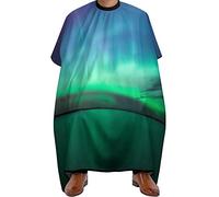 Cape De Barbier Magnifique Aurore Boréale Pour 140X168CM