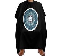 Cape De Barbier Mandala Portable Capes De Salon De Coiffure Nettoyage Facile Cape De Coiffure Pour Couper Adultes Adolescents