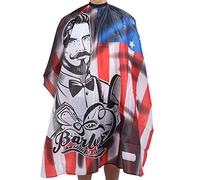 Cape de Barbier, Tablier de Barbier en Polyester, Capes de Cheveux pour Salon, Tissu de Protection pour Coupe de Cheveux avec Cou élastique, Accessoire Essentiel pour la