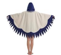 Cape de carnaval pour adulte - Cape pour cosplay et spectacles, Blanc., taille unique