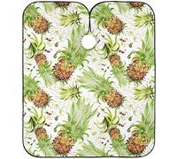 Cape De Cheveux Ananas Aquarelle Fraîche Barber Cape De Salon Professionnel Anti Statique Perméable À L'Air Coupe Cheveux, Pour Adultes, Le Dyeing, Femme, 140x168cm