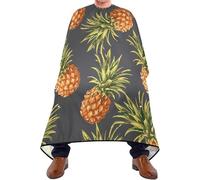 Cape De Cheveux Ananas Sans Couture Barber Cape De Salon Professionnel Perméable À L'Air Réglable Coupe Cheveux, Pour Le Dyeing, Femme, Adultes, 140x168cm