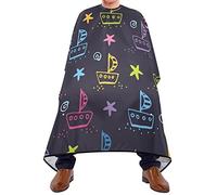 Cape De Cheveux Étoile De Mer Navigatrice Mignonne Tablier De Coiffure D’Enfants Réglable Perméable À L'Air Tablier De Barbier, Pour Adultes, Femme, Le Dyeing, 140x168cm