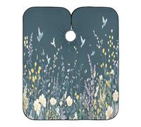 Cape De Cheveux Fleurs Sauvages Oiseaux Portable Capes De Coiffeur Professionnelle Cape De Coupe Pour Salon Couper Adultes