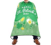 Cape De Cheveux La Saint-Patrick Barber Cape De Salon Professionnel Perméable À L'Air Réglable Tablier De Barbier, Pour Adultes, Femme, Le Dyeing, 140x168cm