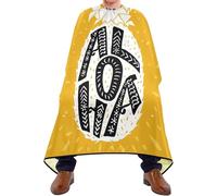 Cape De Cheveux Silhouette Aloha Ananas Barber Cape De Salon Professionnel Anti-Taches Lavable Coupe Cheveux, Pour Le Dyeing, Femme, Adultes, 140x168cm