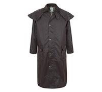 Cape de cire Stockman de luxe (pour marche, équestre, etc.) - Marron - Medium