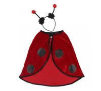 Cape de coccinelle bebe avec serre tete taille 2-3 ans