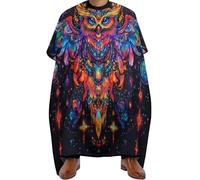 Cape De Coiffeur Astronomical Owl God Capes De Barbier Salon Capes De Coupe Imperméable Cape De Cheveux Pour Unisexe Protection Du Vêtement Barbiers 140X168Cm