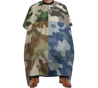 Cape De Coiffeur Camo Set Art Imperméable Capes De Barbier Antistatique Capes De Coupe Pour Unisexe Protection Du Vêtement Barbiers 140X168Cm