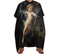 Cape De Coiffeur Cupid Love God Greek Mythology Robe De Barbier Antistatique Capes De Coupe Professionnelle Tablier De Coiffeur Pour Barbiers Coiffeurs Studio Et Maison 140X168Cm