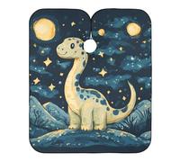Cape De Coiffeur Cute Dinosaur At Night Capes De Barbier Salon Capes De Coupe Antiadhésif Tablier De Coiffeur Pour Protection Du Vêtement Barbiers Coiffeurs 140X168Cm