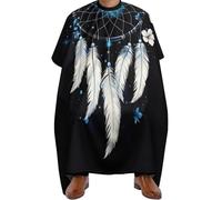 Cape De Coiffeur Dream Catcher Galaxy Imperméable Tablier De Coiffeur Antiadhésif Capes De Barbier Pour Protection Du Vêtement Barbiers 140X168Cm