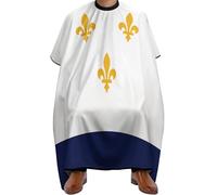 Cape De Coiffeur Flag Of New Orleans Louisiana Imperméable Capes De Barbier Professionnelle Cape De Cheveux Pour Barbiers Studio Et Maison 140X168Cm