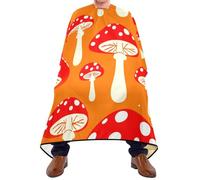 Cape De Coiffeur Fly Agaric Mushrooms Salon Capes De Coupe Professionnelle Cape De Cheveux Pour Unisexe Studio Et Maison Protection Du Vêtement 140X168Cm