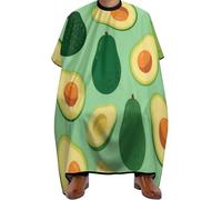 Cape De Coiffeur Green Avocado Art Imperméable Capes De Barbier Antistatique Tablier De Coiffeur Pour Protection Du Vêtement Coiffeurs Barbiers 140X168Cm