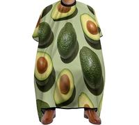 Cape De Coiffeur Green Avocado Art Professionnelle Capes De Barbier Imperméable Tablier De Coiffeur Pour Protection Du Vêtement Studio Et Maison Barbiers 140X168Cm