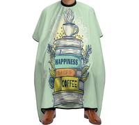 Cape De Coiffeur Happiness Coffee Book Capes De Barbier Professionnelle Cape De Cheveux Antistatique Capes De Coupe Pour Studio Et Maison Barbiers Coiffeurs 140X168Cm