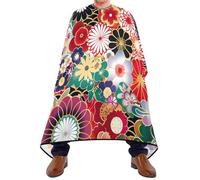 Cape De Coiffeur Japanese Classical Flower Capes De Barbier Salon Tablier De Coiffeur Professionnelle Cape De Cheveux Pour Unisexe Studio Et Maison Coiffeurs 140X168Cm