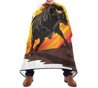Cape De Coiffeur Matador Capes De Barbier Professionnelle Cape De Cheveux Antiadhésif Robe De Barbier Pour Unisexe Protection Du Vêtement Studio Et Maison 140X168Cm