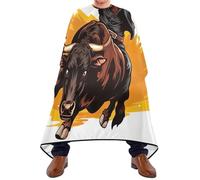 Cape De Coiffeur Matador Tablier De Coiffeur Antiadhésif Cape De Cheveux Imperméable Robe De Barbier Pour Studio Et Maison Protection Du Vêtement Coiffeurs 140X168Cm