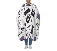 Cape De Coiffeur Modèle Médical Infirmier Imperméable Tablier De Coiffeur Antiadhésif Robe De Barbier Pour Coiffeurs Barbiers 140X168Cm