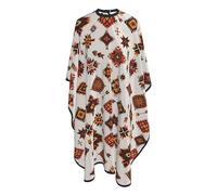 Cape De Coiffeur Navajo Aztec Pattern Imperméable Tablier De Coiffeur Antistatique Robe De Barbier Pour Protection Du Vêtement Barbiers 140X168Cm