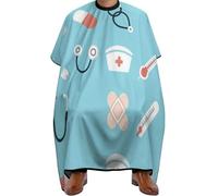 Cape De Coiffeur Nurse Appliance Antistatique Cape De Cheveux Imperméable Capes De Coupe Pour Studio Et Maison Protection Du Vêtement Unisexe 140X168Cm