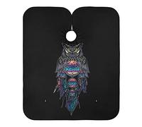 Cape De Coiffeur Owl Dream Catcher Tablier De Coiffeur Antistatique Capes De Coupe Imperméable Robe De Barbier Pour Protection Du Vêtement Unisexe Barbiers 140X168Cm