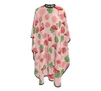 Cape De Coiffeur Pink Bird Flamingos Professionnelle Robe De Barbier Antiadhésif Tablier De Coiffeur Pour Coiffeurs Studio Et Maison 140X168Cm