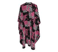 Cape De Coiffeur Pink Breast Cancers Awareness Ribbon American Flag Salon Tablier De Coiffeur Antistatique Capes De Coupe Pour Barbiers Protection Du Vêtement 140X168Cm