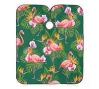 Cape De Coiffeur Pink Flamingos Mens Capes De Barbier Imperméable Capes De Coupe Professionnelle Cape De Cheveux Pour Coiffeurs Studio Et Maison Unisexe 140X168Cm
