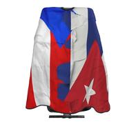 Cape De Coiffeur Puerto Rico And Cuba Cuban Flag Imperméable Cape De Cheveux Antistatique Robe De Barbier Pour Coiffeurs Protection Du Vêtement 140X168Cm