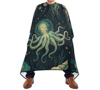 Cape De Coiffeur Retro Magic Animals Salon Tablier De Coiffeur Professionnelle Cape De Cheveux Pour Coiffeurs Studio Et Maison Barbiers 140X168Cm